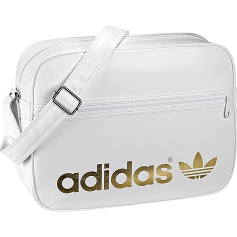 weiße adidas umhängetasche|Weiß .